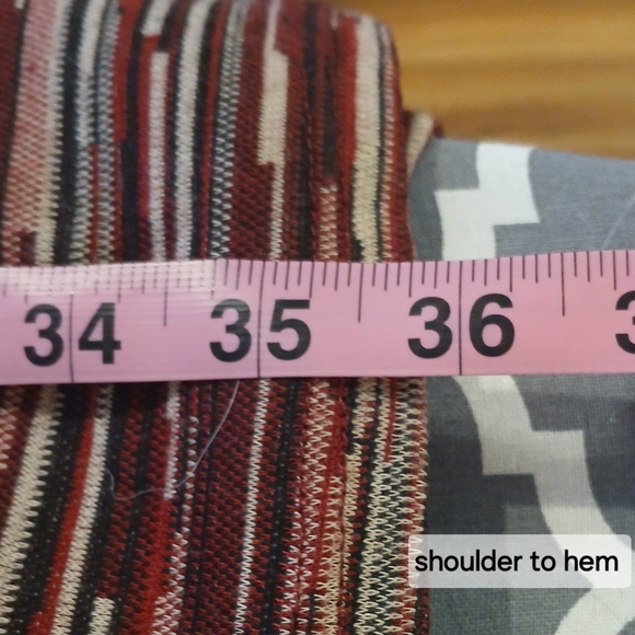 Luxology Women's  Lined Fit & Flare  Multi Color Strped Dress Size M - Picture 7 of 10